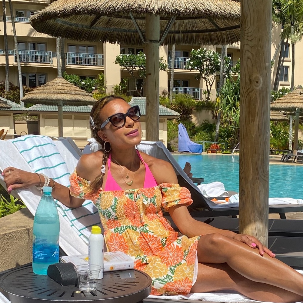 Floral Off-Shoulder Dress by Faithfull the Brand